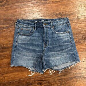 American Eagle Outfitters Dark Blue Jean Shorts